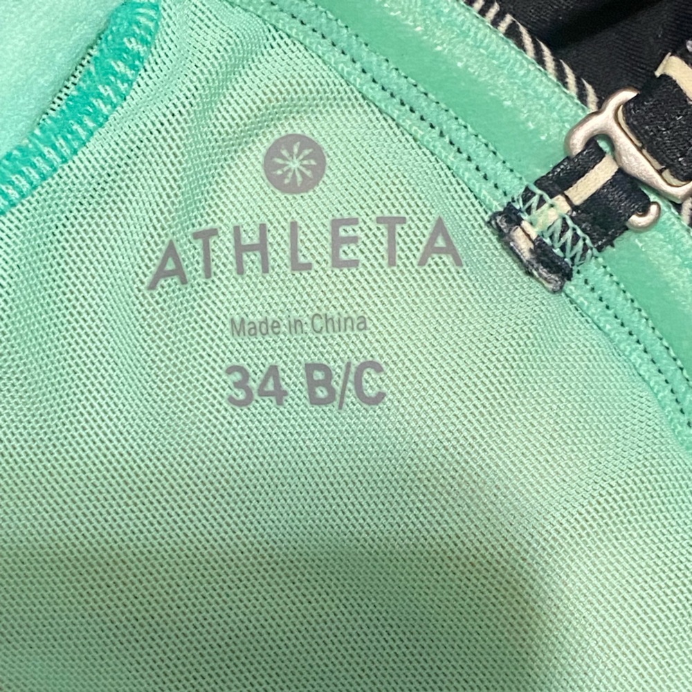 Athleta Gardenia Grove Maritza  Tankini set top 34B/C and bottom XXS - Picture 6 of 8